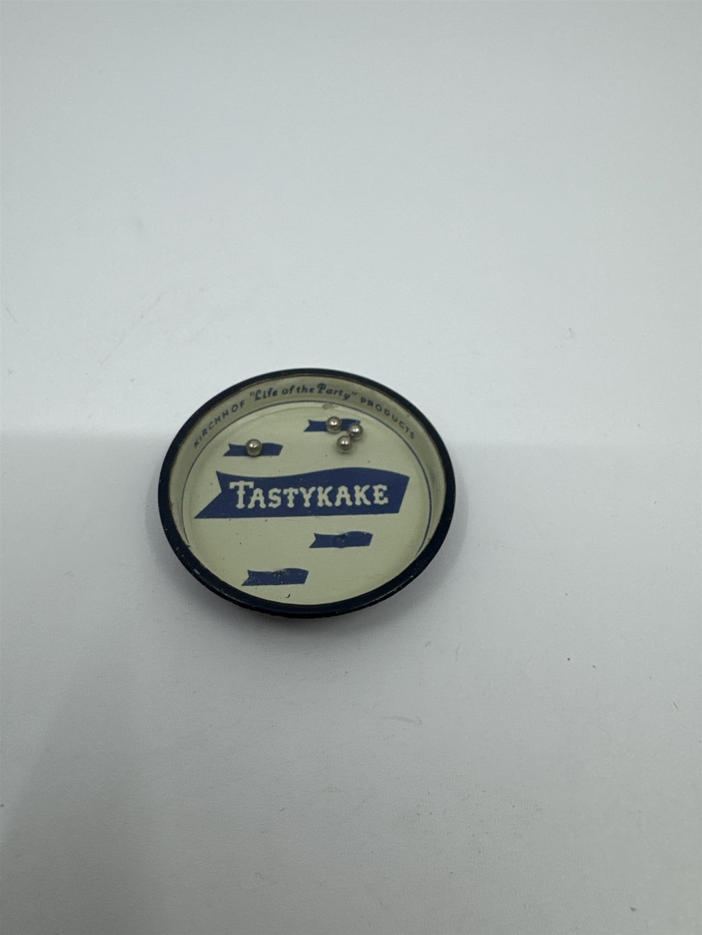Vintage Kirchhof Life of the Party Tastykake Tin Toy Game