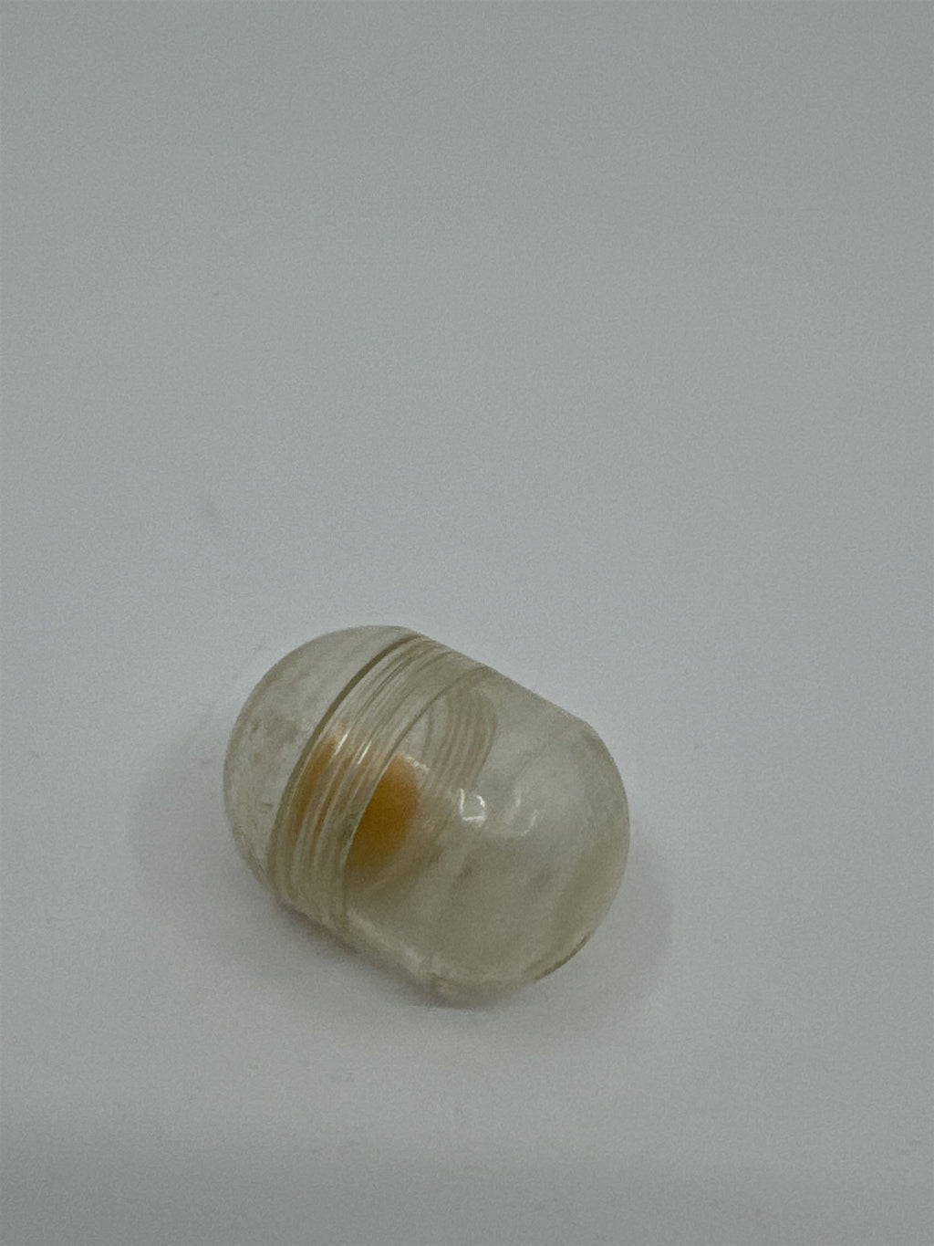 Penny King Hong Kong Yellow Magic Rolling Bean Marble Gumball Machine Toy Vtg