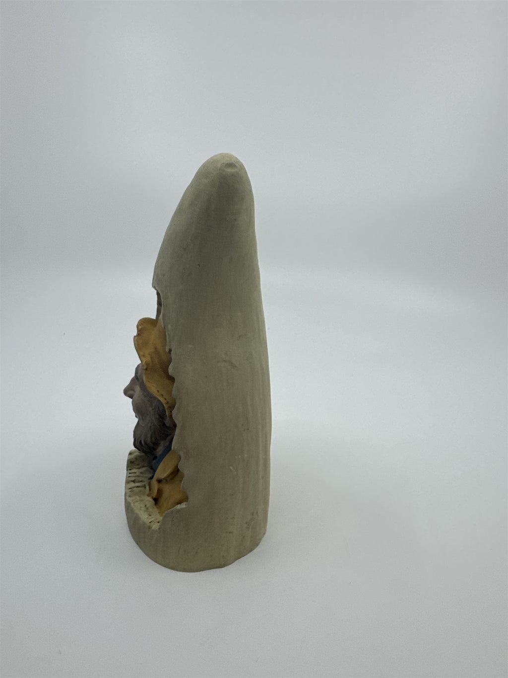 Vintage Seaman in Whale Tooth Carved Resin BII Collectible Art 1997 Rain Hat