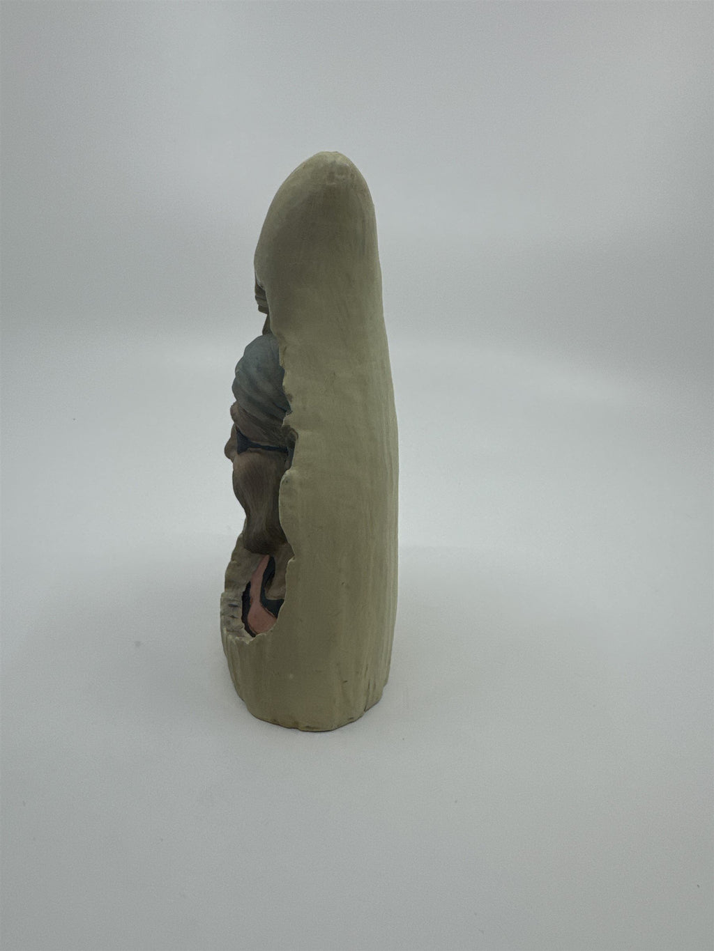 Vintage Seaman in Whale Tooth Carved Resin BII Collectible Art 1997 Rain Hat