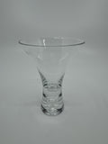 Vintage Fluted Bubble Bottom Shot Glass Shooter Glass Mini Martini Glass 4" Chip