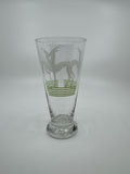 Vintage MCM Hazel Atlas Pilsner Gazelle 6" Iced Tea Highball Tumbler Glass LIME