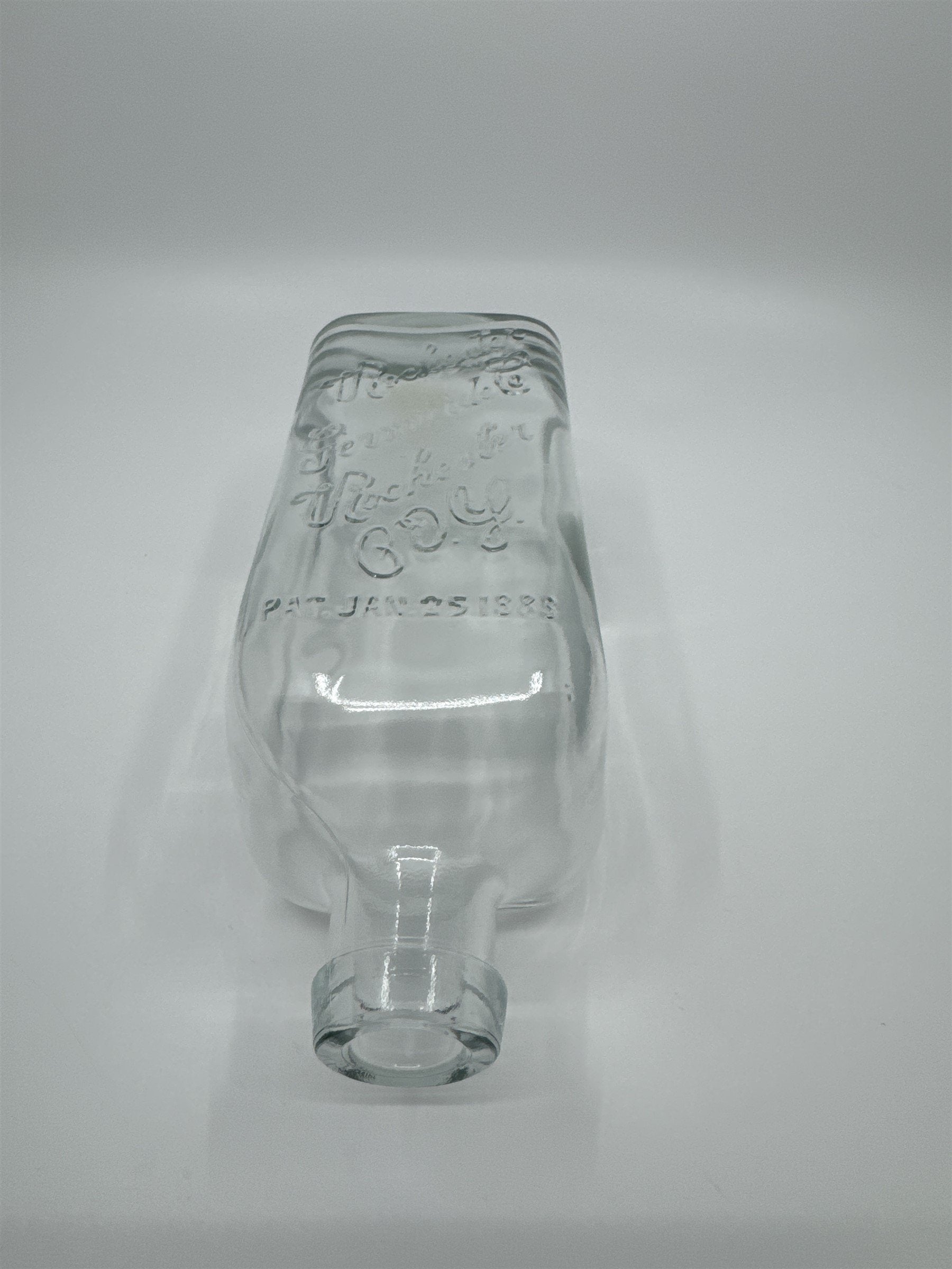 Antique Rochester Germicide Co New York NY Pat 1888 Dispenser Bottle Upside Down