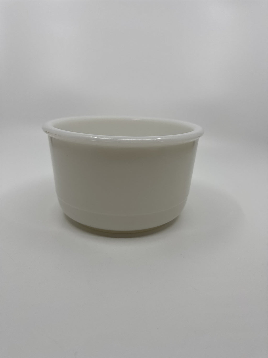Vintage 6" Milk Glass Mixing Bowl Textured Bottom