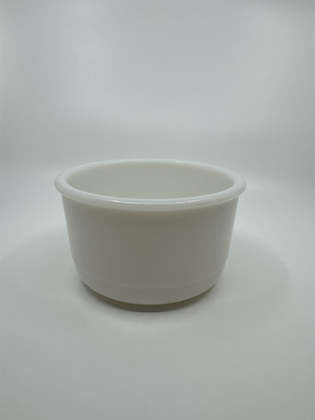 Vintage 6" Milk Glass Mixing Bowl Textured Bottom