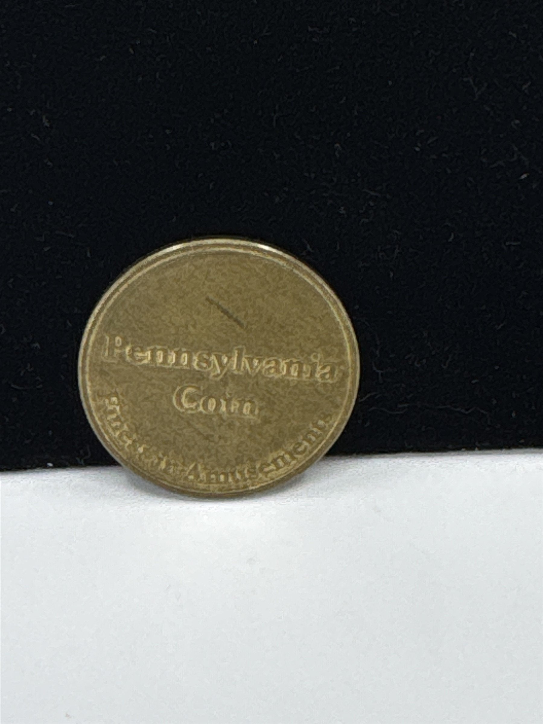 Vintage Pennsylvania Coin LLC Finest in Amusement Nanticoke PA Token Arcade Wash