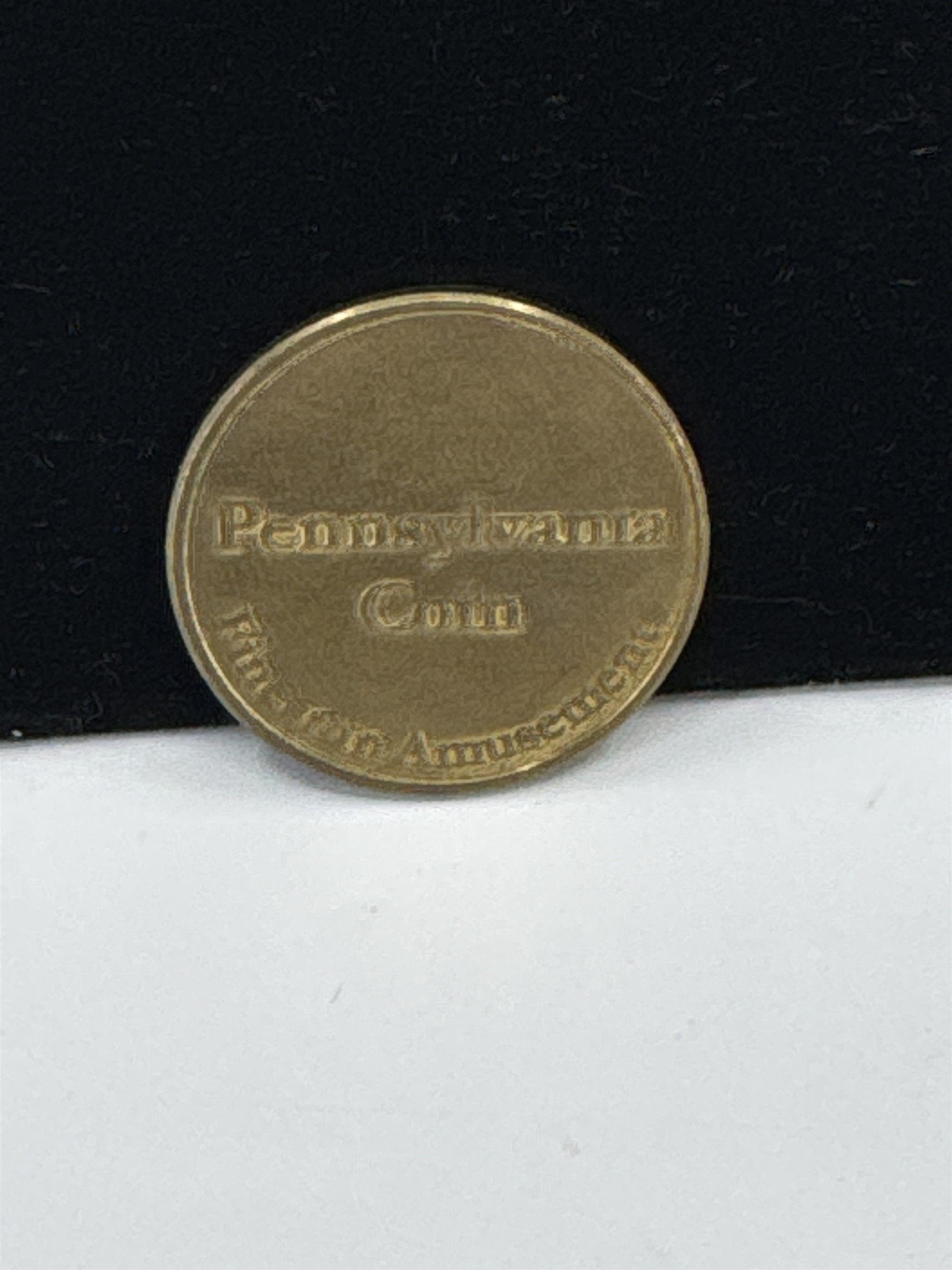 Vintage Pennsylvania Coin LLC Finest in Amusement Nanticoke PA Token Arcade Wash