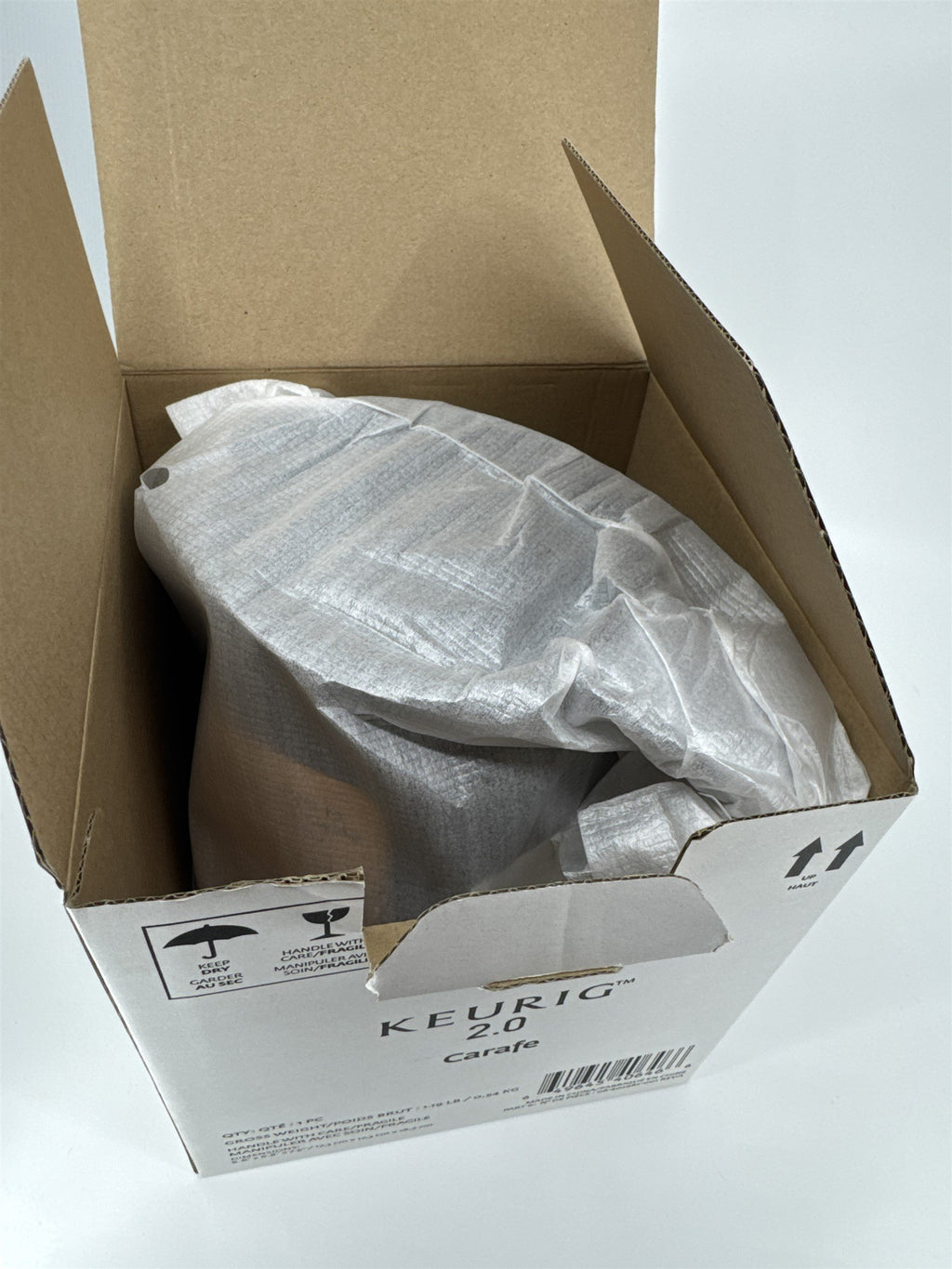 Keurig 2.0 Carafe #08-202981-001 REV A NIB /w Box