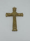 Vintage Home Interiors HOMCO Gold Tone Small Cross