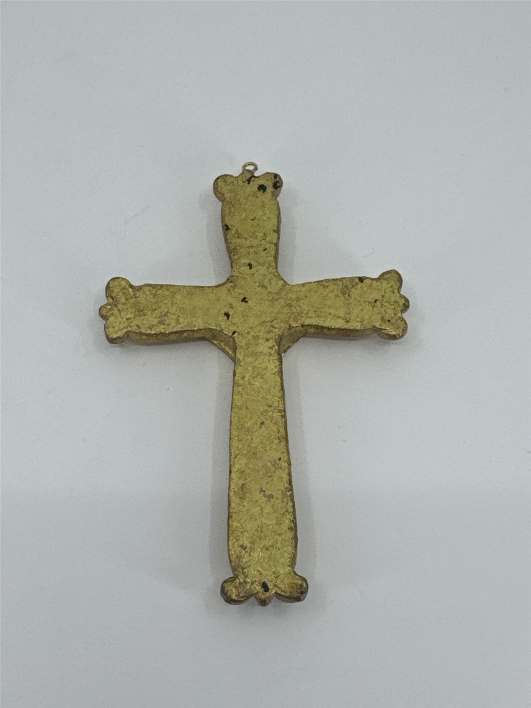 Vintage Home Interiors HOMCO Gold Tone Small Cross
