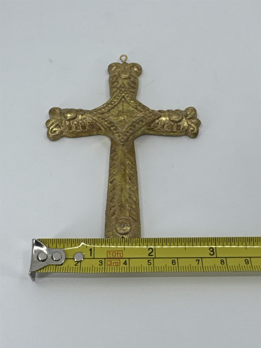 Vintage Home Interiors HOMCO Gold Tone Small Cross