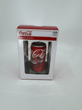 Coca-Cola Christmas Ornament Coke Can /w Santa Drinking Coca Cola Kurt S. Adler