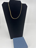 Vintage Gold Toned Avon Necklace Chain Rope Womens Necklace With Box
