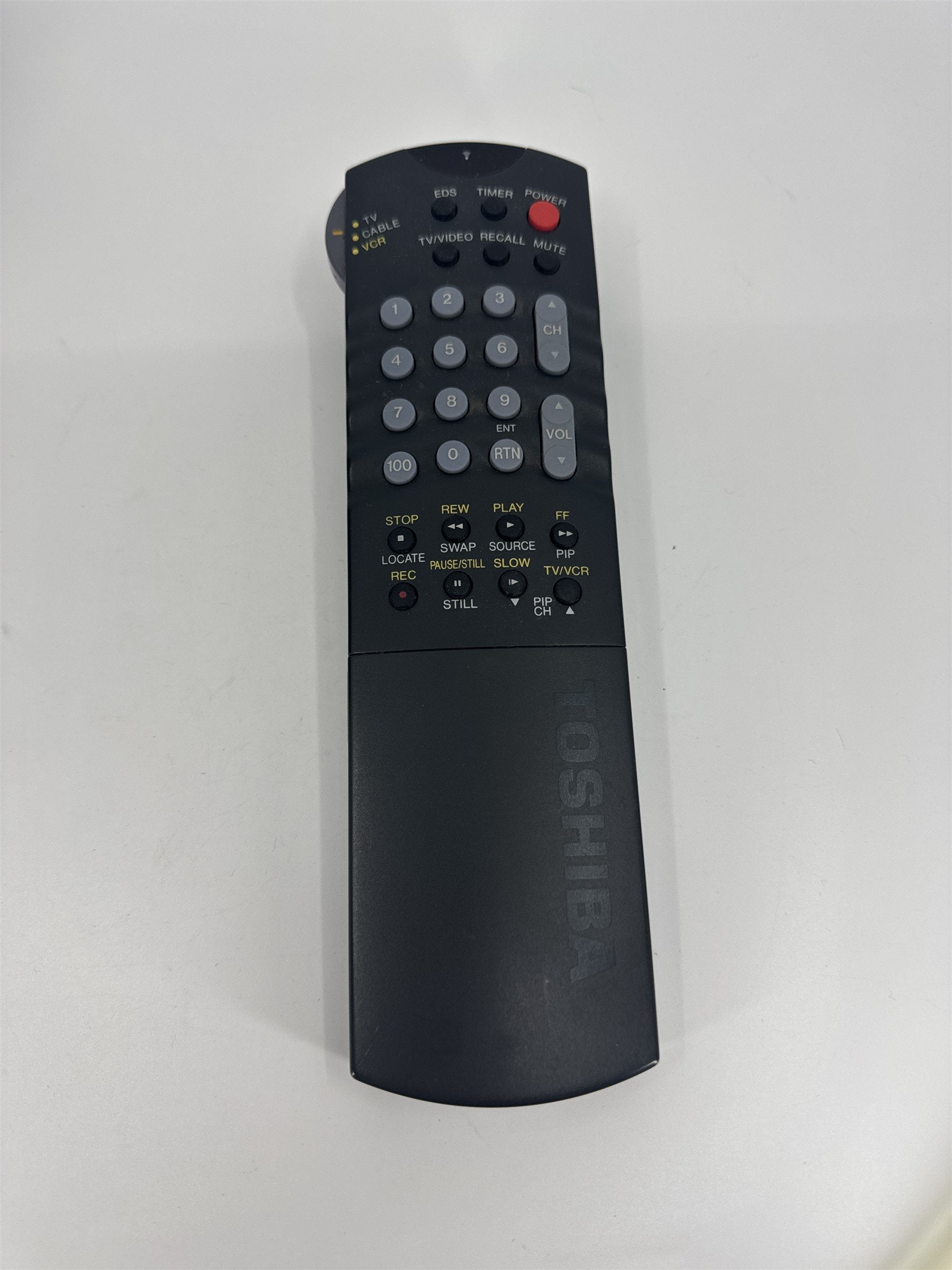 Vintage Toshiba Remote Control Unit CT-9809 TV/Cable/VCR