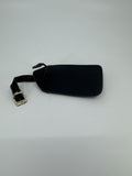 Vintage Celebrity Cruises Captains Club Black Faux Leather Luggage Tag