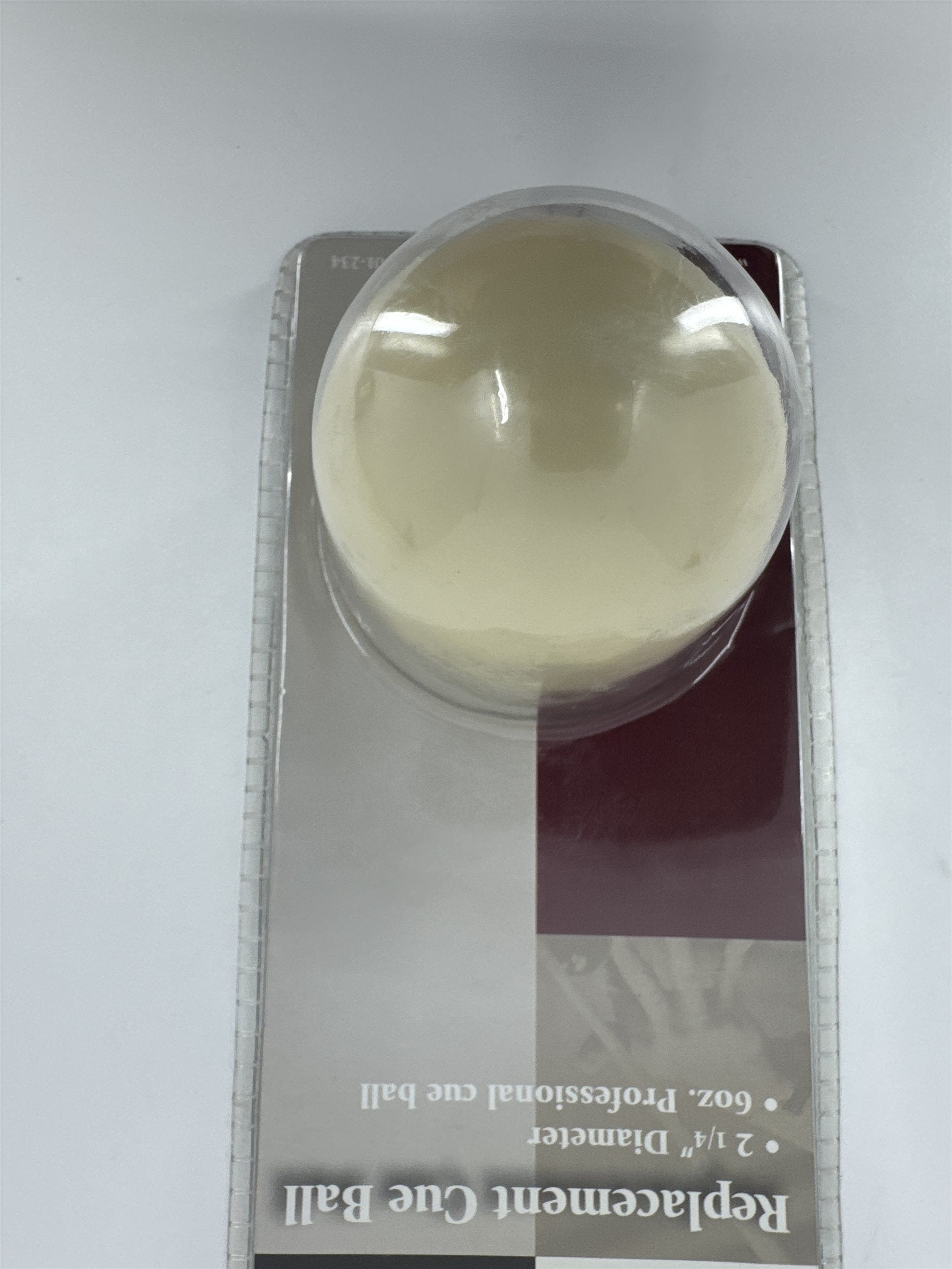 Billiards Sportcraft Replacement Cue Ball 2-1/4" Diameter 6oz Professional Cue