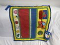 Vintage Playskool Fold N Go Activity Quilt 96 1987