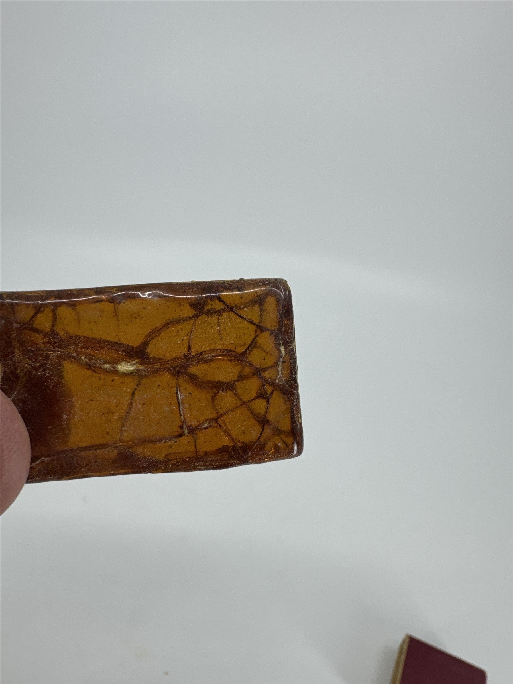 Vintage Studio Brand Violin Rosin Made in Czechoslovakia Crackled