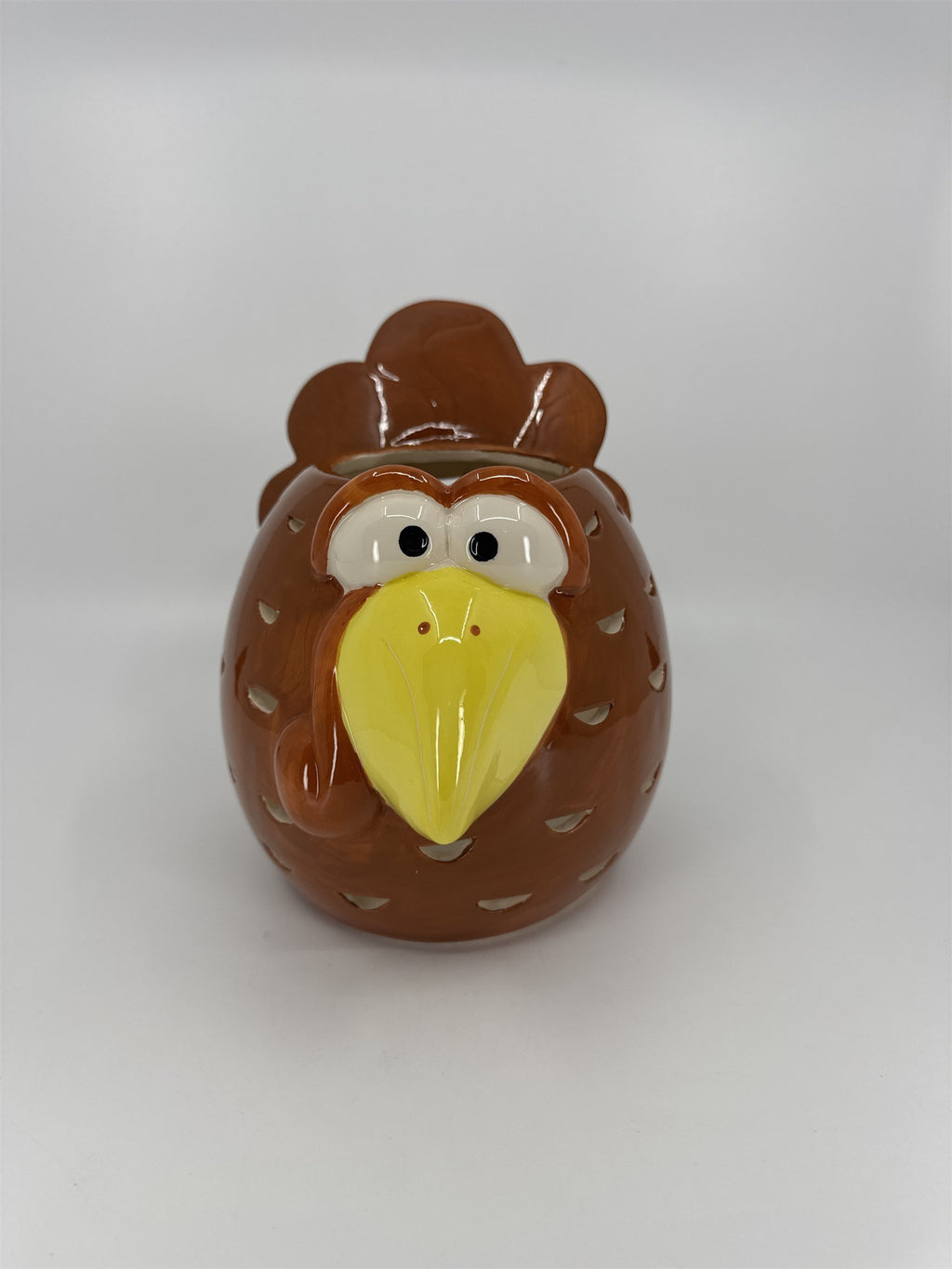 Pink Zebra Silly Turkey Candle Shade Thanksgiving Light Cover w/ Original Box