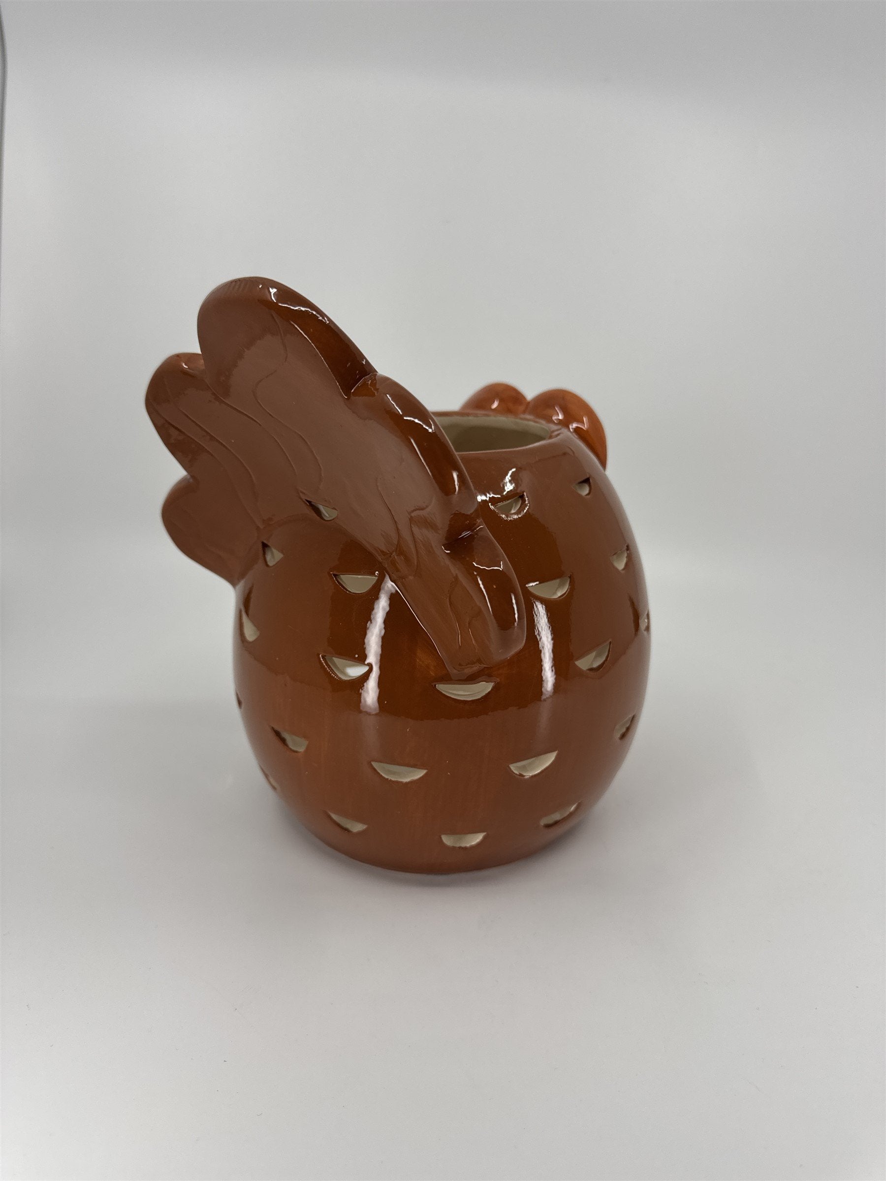Pink Zebra Silly Turkey Candle Shade Thanksgiving Light Cover w/ Original Box