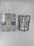 Scentsy Warmer Wrap Black Elm Metal Tree Candle Light Wax Warmer Wrap Shade