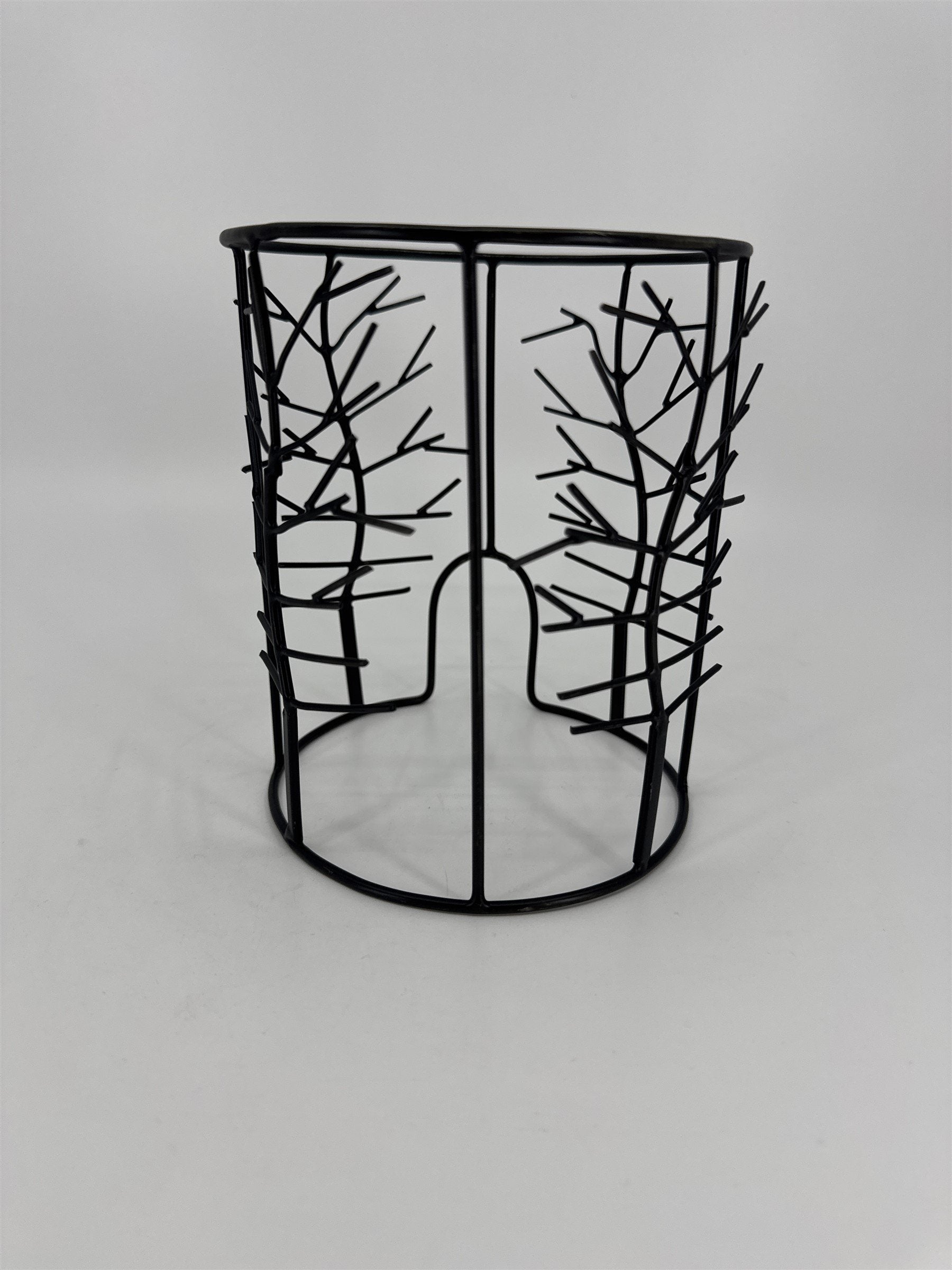 Scentsy Warmer Wrap Black Elm Metal Tree Candle Light Wax Warmer Wrap Shade