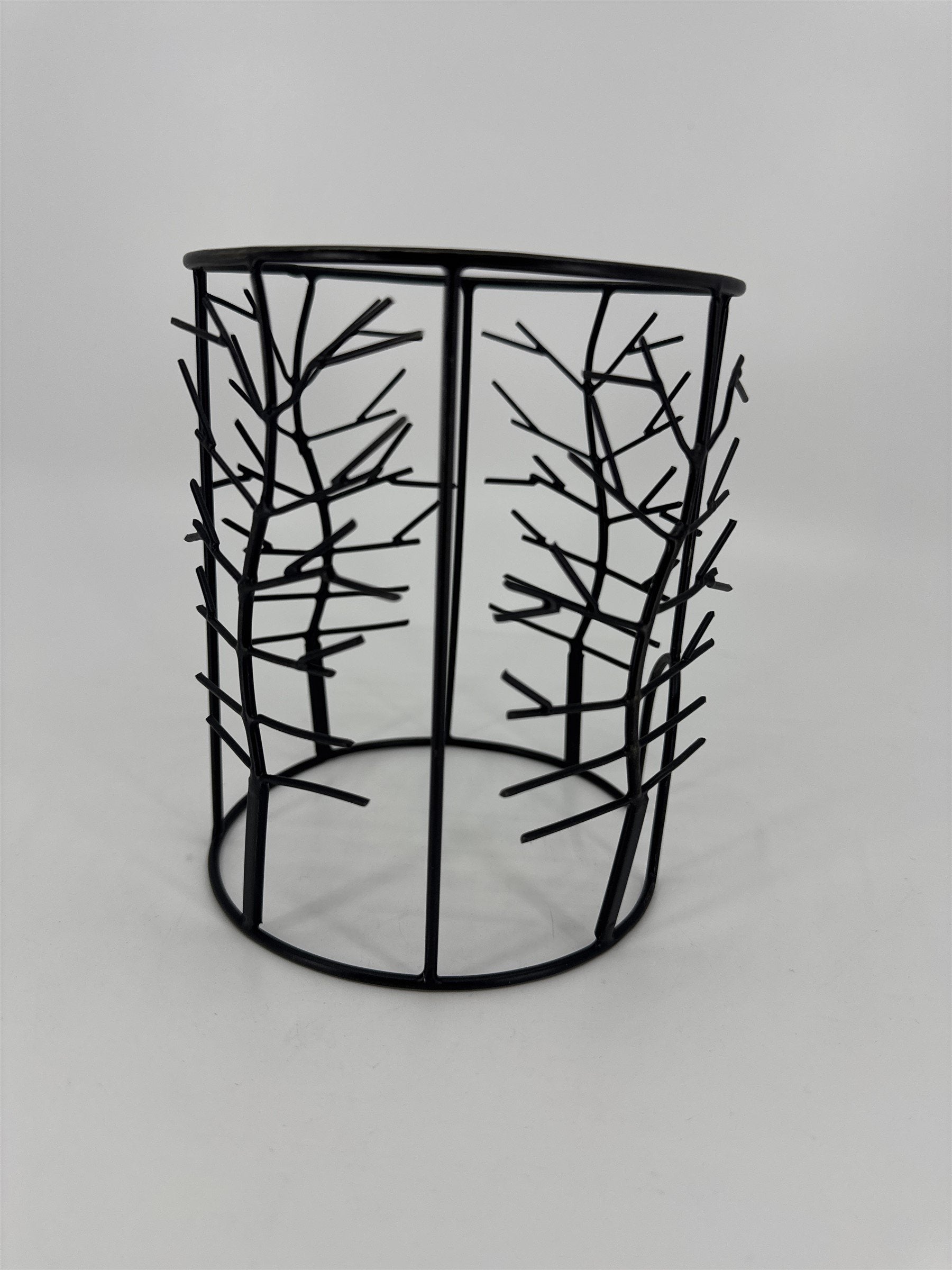 Scentsy Warmer Wrap Black Elm Metal Tree Candle Light Wax Warmer Wrap Shade