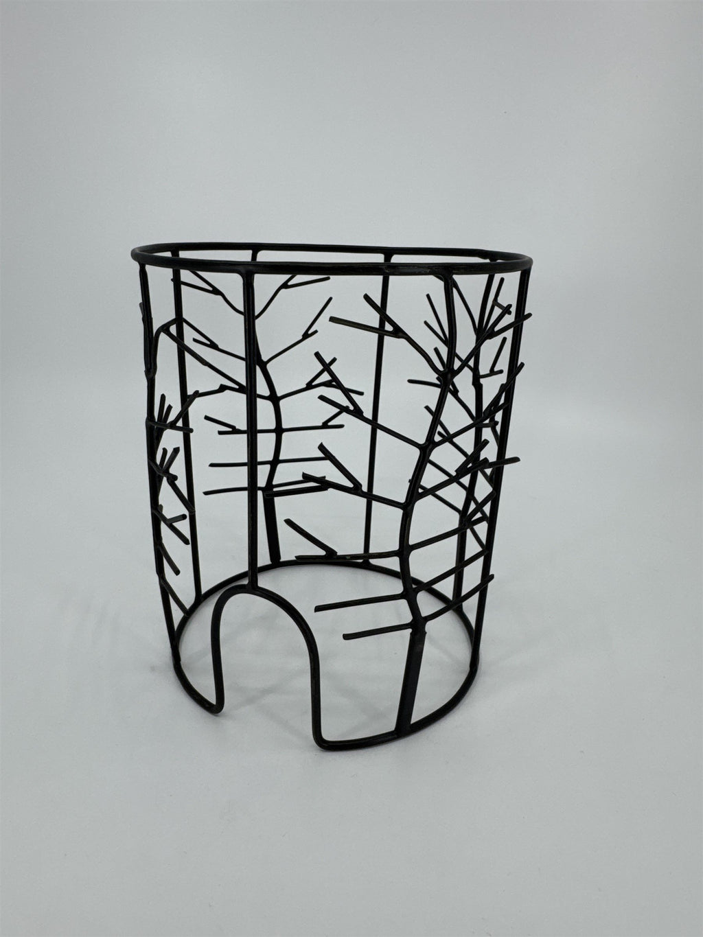 Scentsy Warmer Wrap Black Elm Metal Tree Candle Light Wax Warmer Wrap Shade