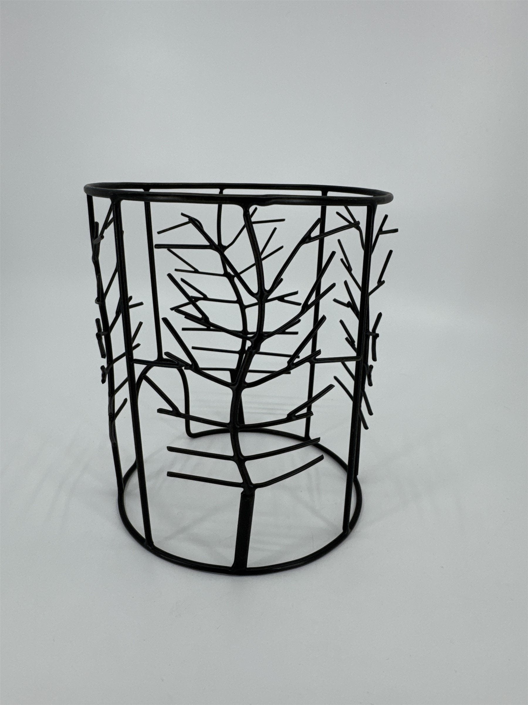 Scentsy Warmer Wrap Black Elm Metal Tree Candle Light Wax Warmer Wrap Shade