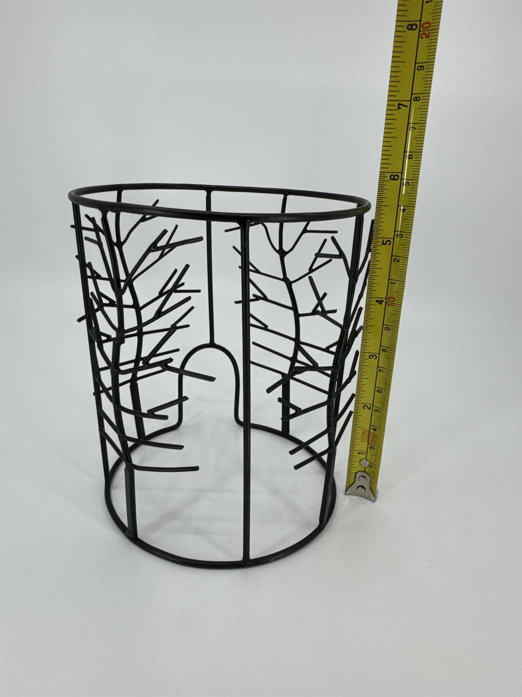 Scentsy Warmer Wrap Black Elm Metal Tree Candle Light Wax Warmer Wrap Shade