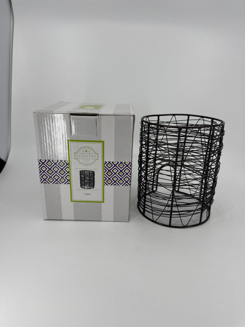 Scentsy Warmer Wrap Loom Metal Candle Light Wax Warmer Wrap Shade