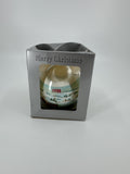 Vintage 1988 Hallmark Christmas Ornament Kmart Ball Shining Glass Barn Sleigh