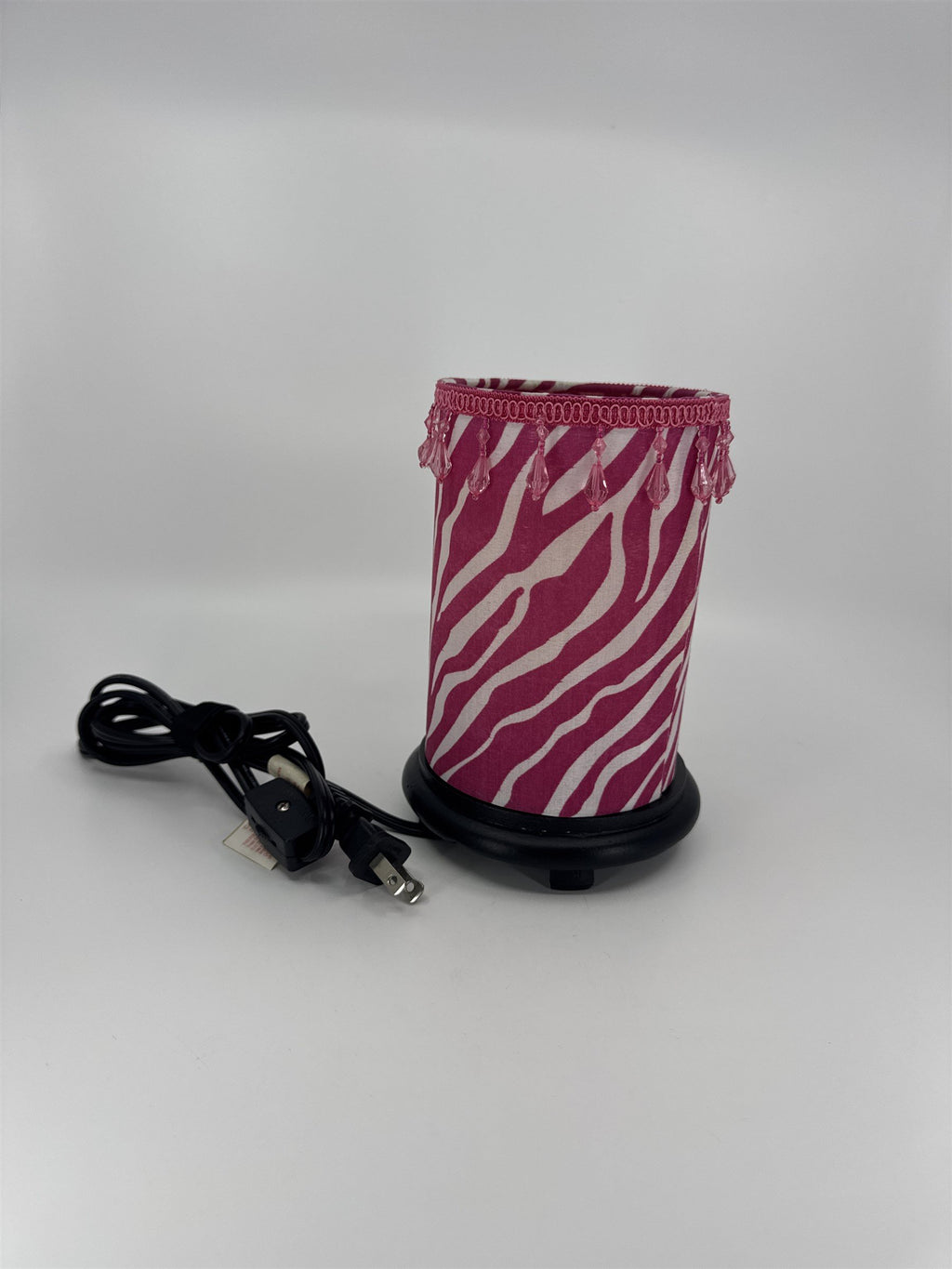 Pink Zebra Zebra Print Pink Safari Wax Warmer Heater WORKS With Zebra Shade