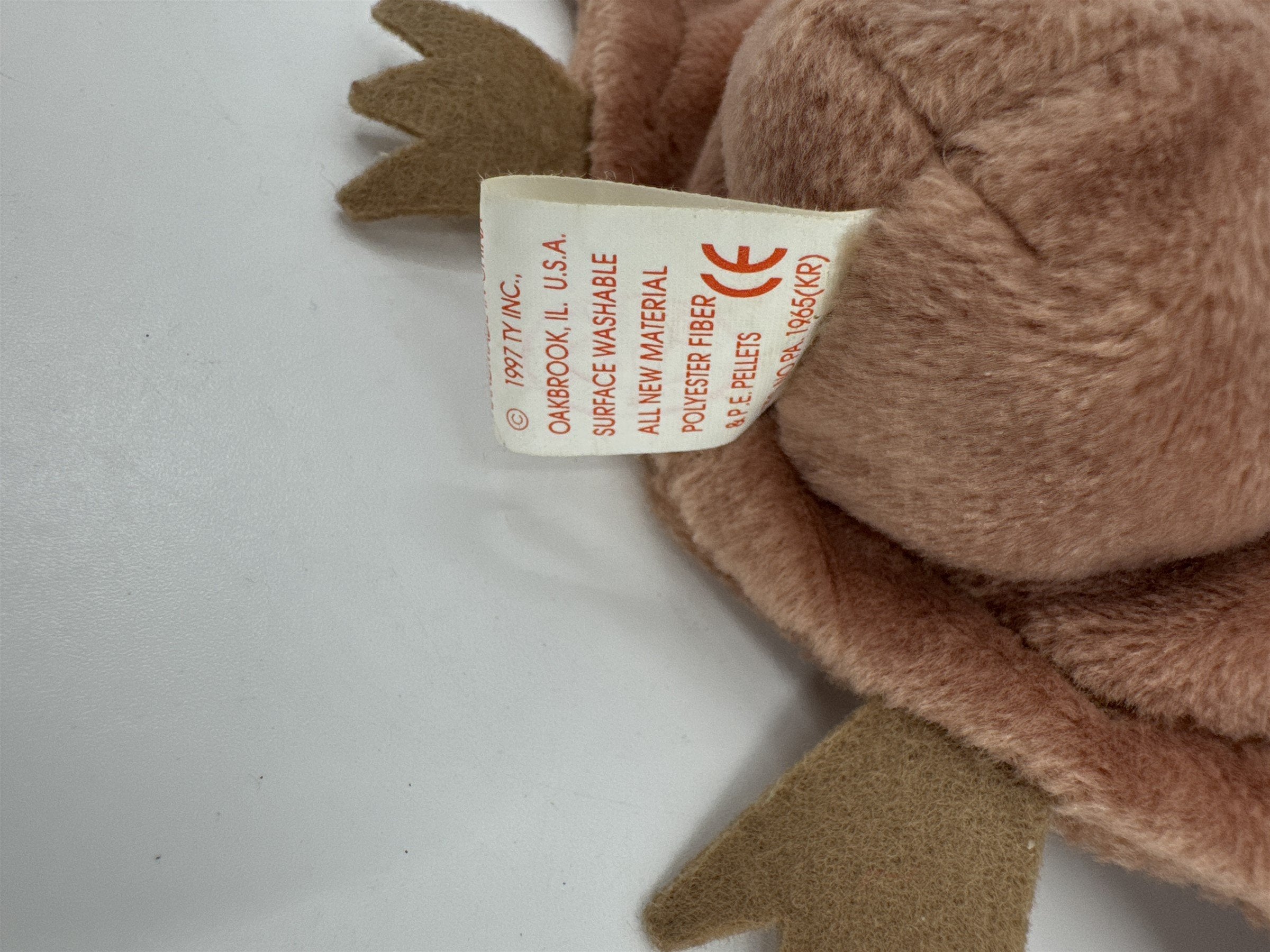 Vintage Ty Original Beanie Baby Batty 1997
