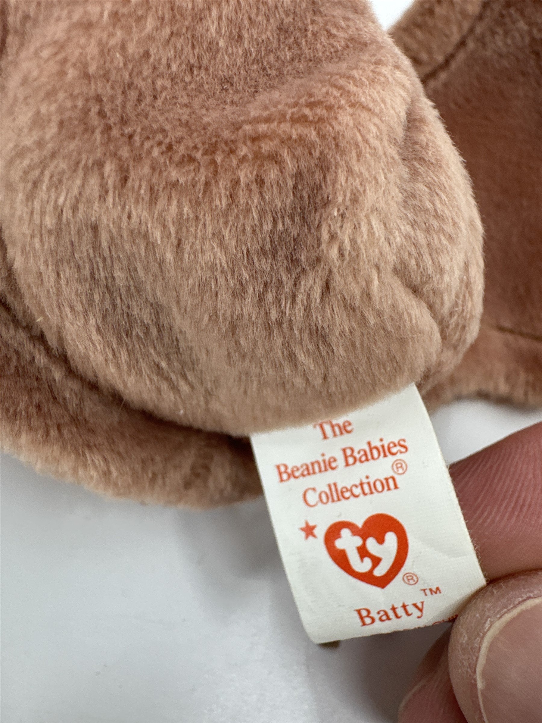 Vintage Ty Original Beanie Baby Batty 1997