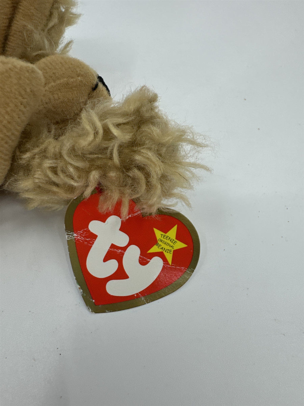 Vintage Ty Original Teenie Beanie Babies Baby Spunky the Cocker Spaniel 1993
