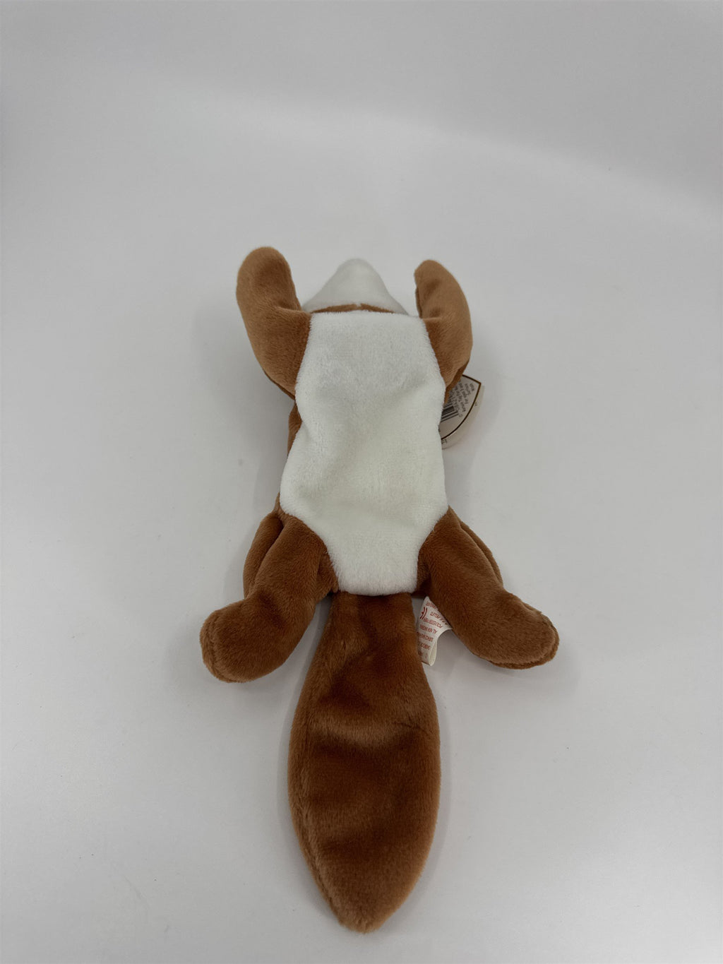 Vintage Ty Original Beanie Baby Sly the Fox 1996 NOS TAG ERROR Extra Space