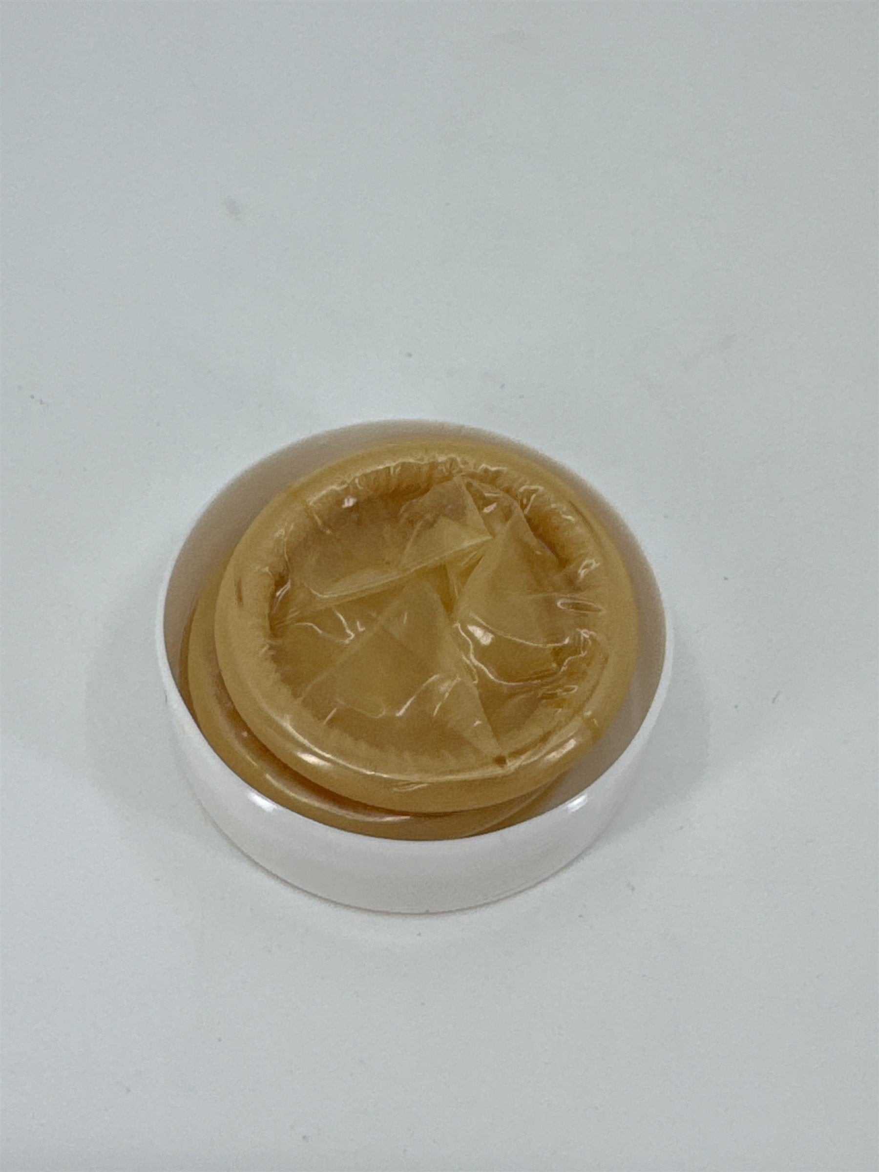 Vintage Gold Circle Brand Circle Rubber Corp Newark NJ 3 Nipple End Prophylactic