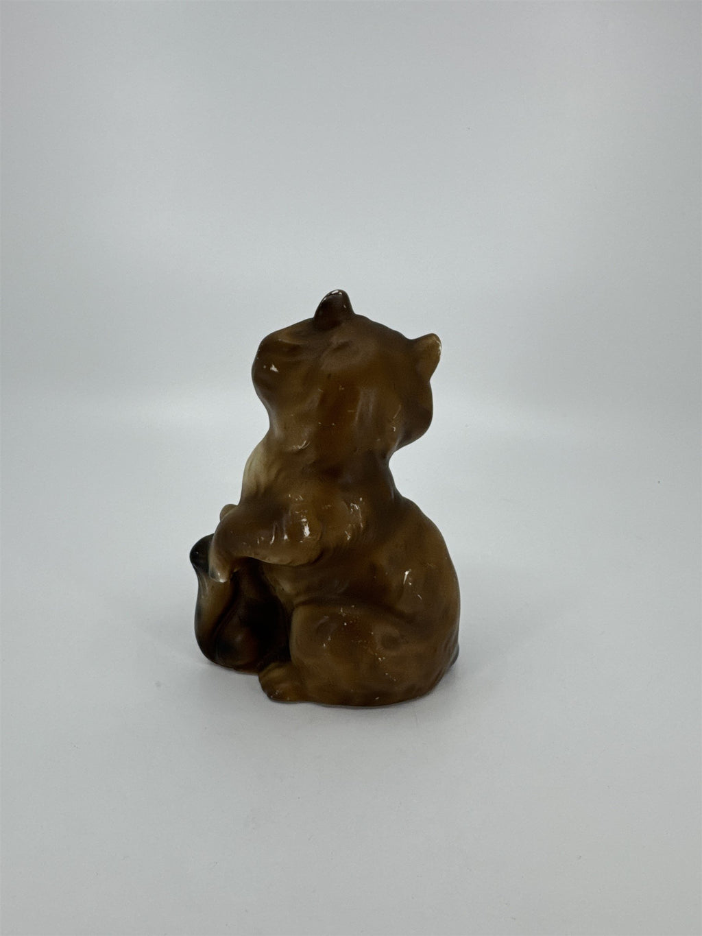 Vintage Mom and Baby Racoons Figurine Made in Japan A-199 Porcelain Figurines