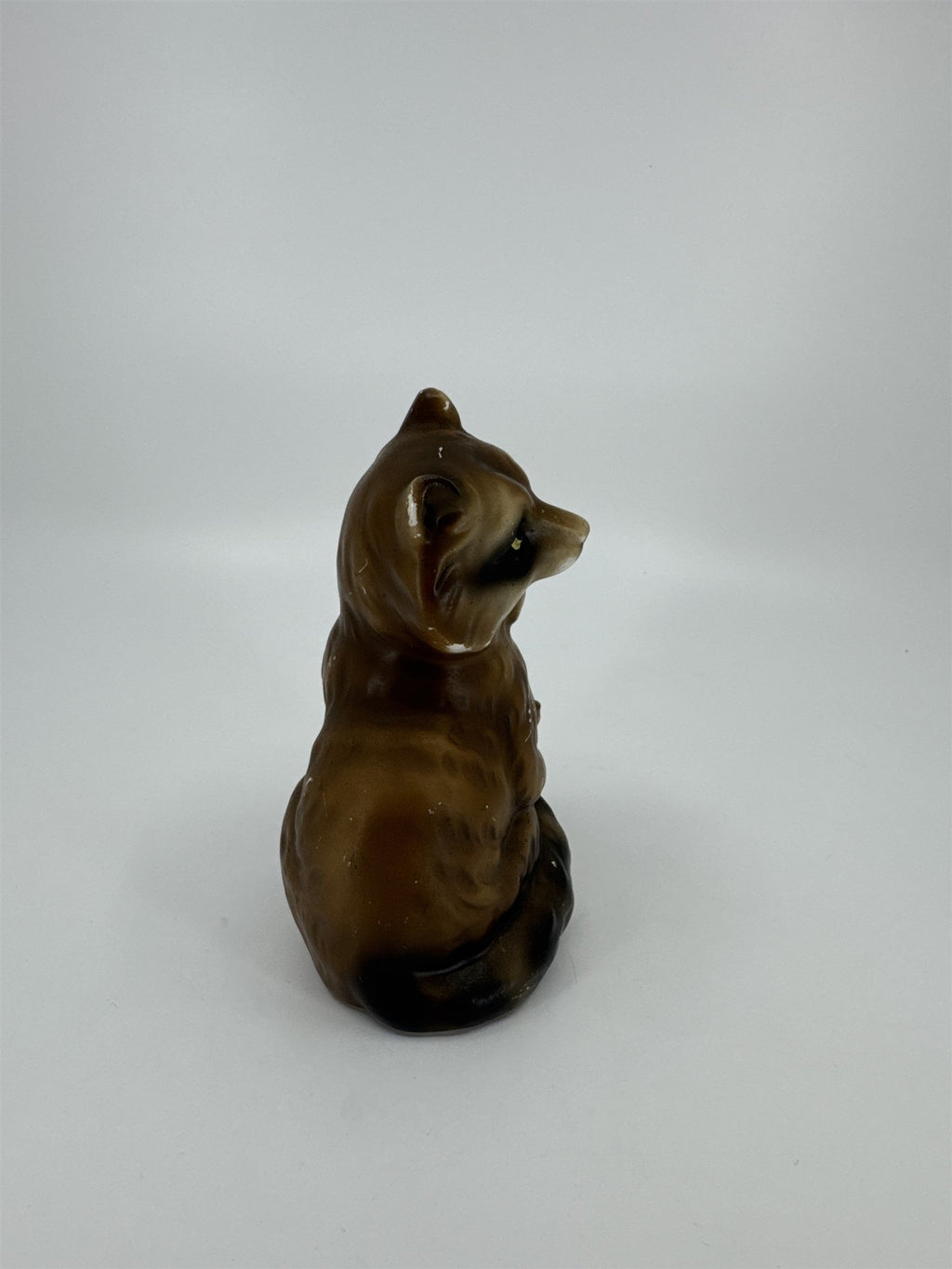 Vintage Mom and Baby Racoons Figurine Made in Japan A-199 Porcelain Figurines