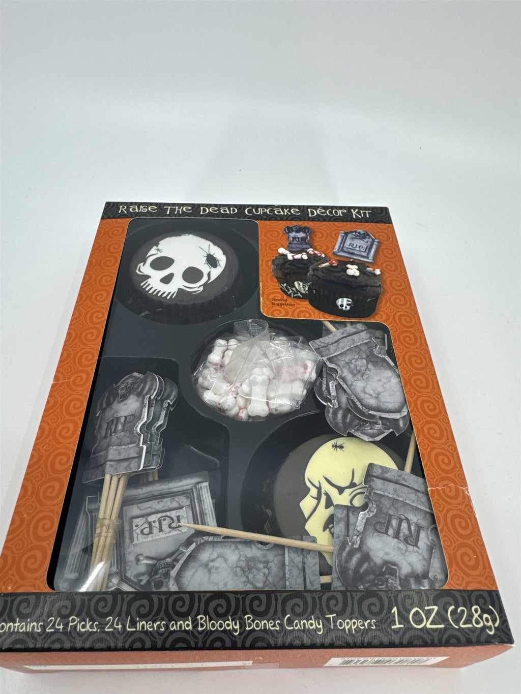 Festival Raise the Dead Cupcake Decor Kit for Halloween for 24 Cupcakes Party