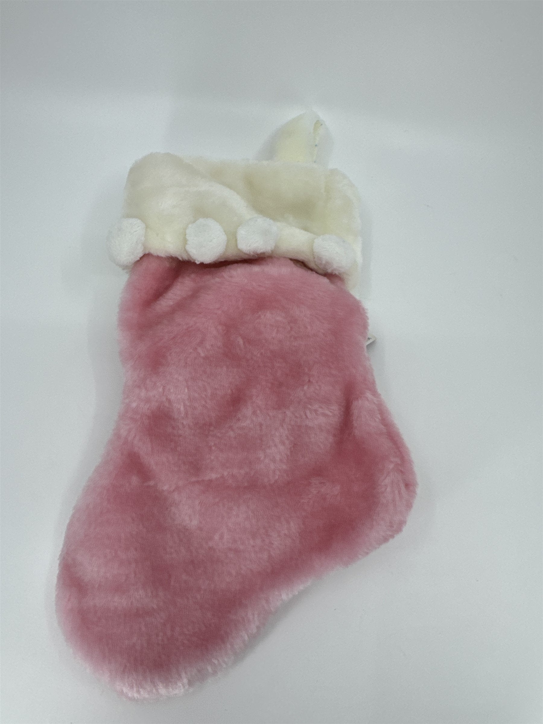 Merry Brite Baby's First Christmas Plush Baby Stocking 13" /w Mini Animal