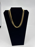 Jewels by Park Lane Gold-Tone 4-Rope Multi-Strand 17.5" Necklace Magnetic Clasp