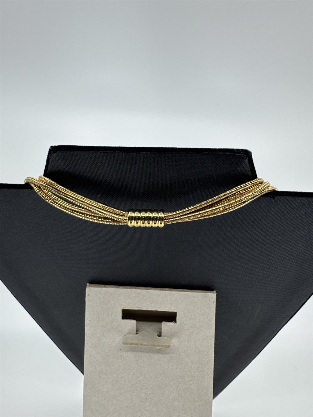 Jewels by Park Lane Gold-Tone 4-Rope Multi-Strand 17.5" Necklace Magnetic Clasp