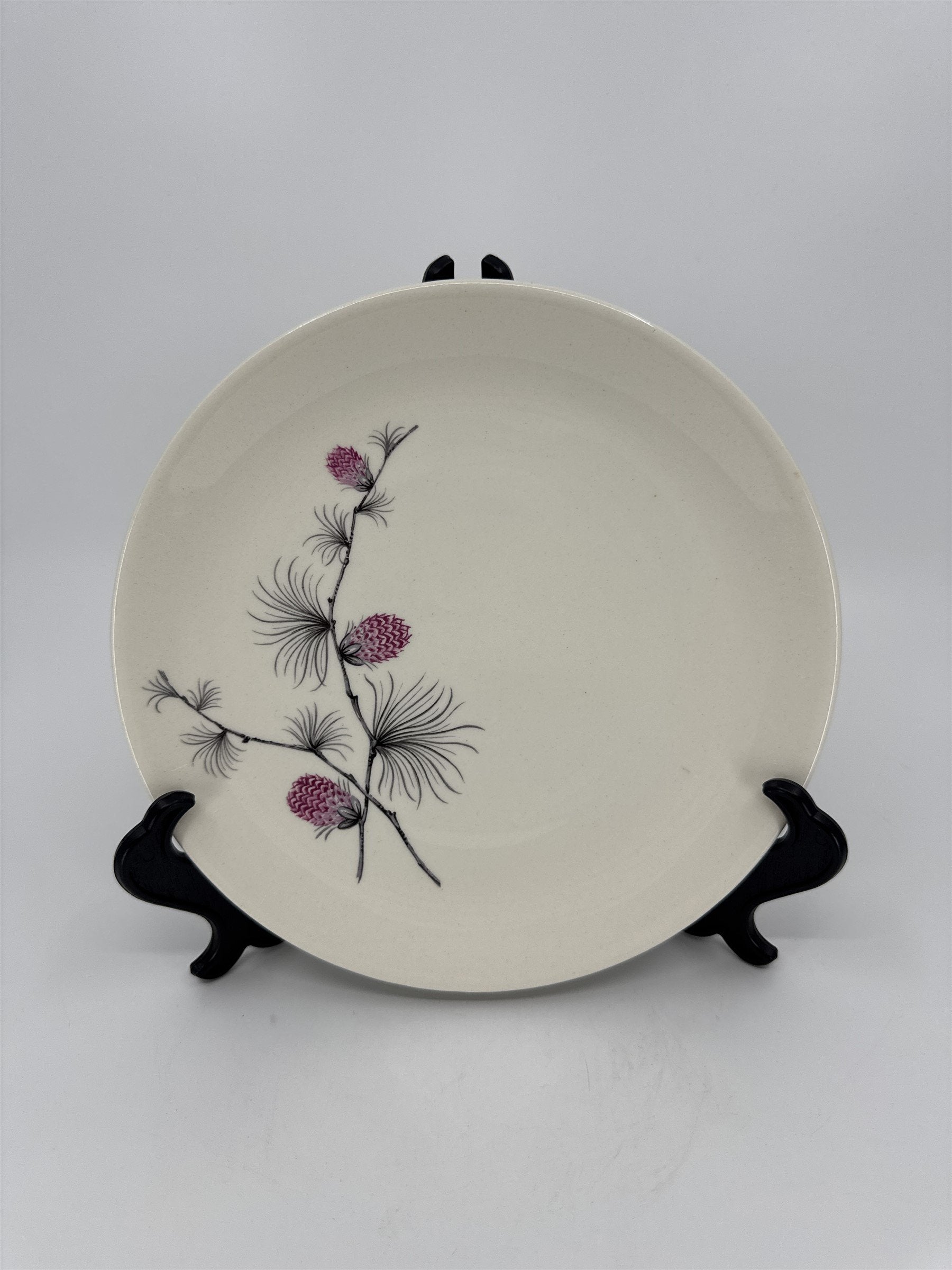 Vintage Alleghenyware Canonsburg Pottery Co. Wild Clover USA Bavarian 7.5" Plate