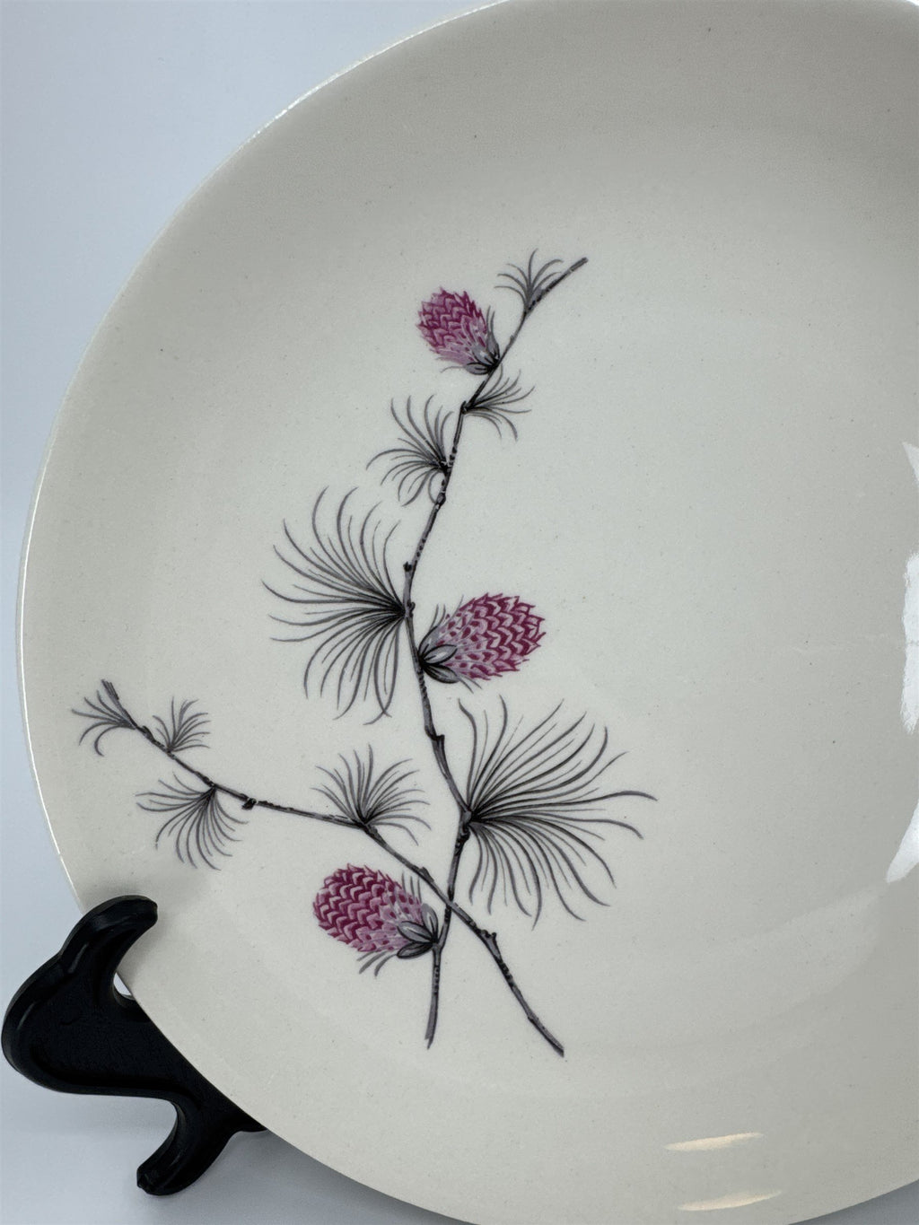 Vintage Alleghenyware Canonsburg Pottery Co. Wild Clover USA Bavarian 7.5" Plate
