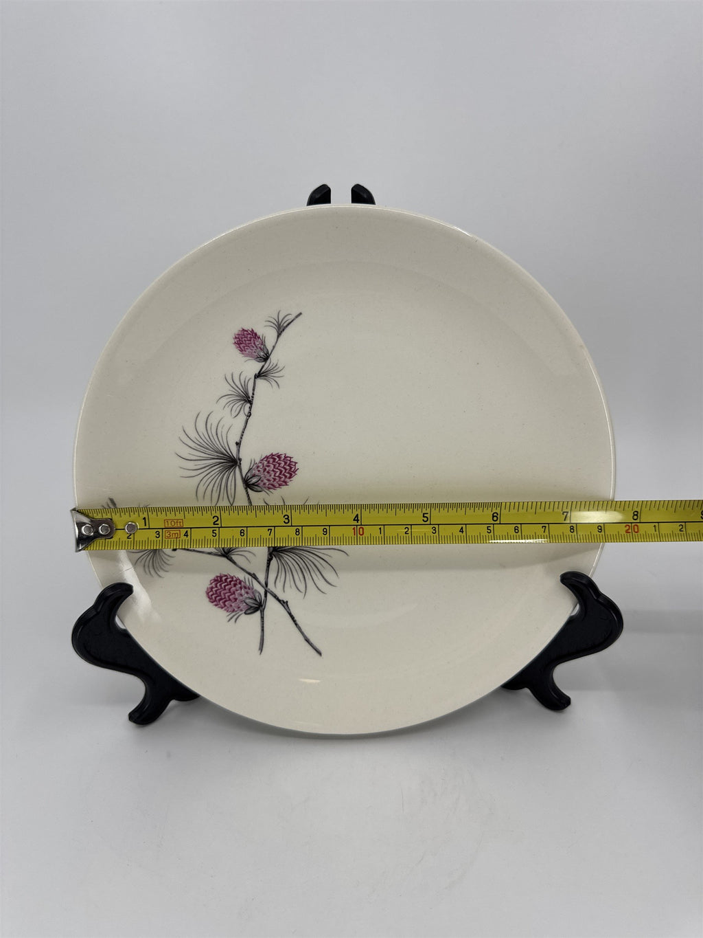 Vintage Alleghenyware Canonsburg Pottery Co. Wild Clover USA Bavarian 7.5" Plate
