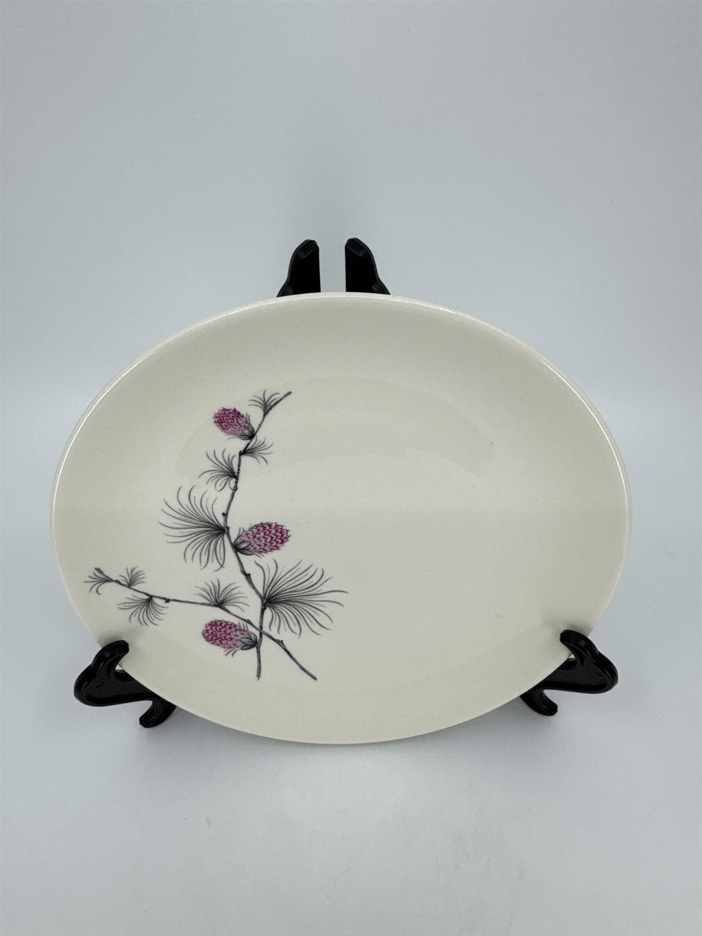 Vintage Alleghenyware Canonsburg Pottery Co. Wild Clover USA Bavarian 7.5" Plate