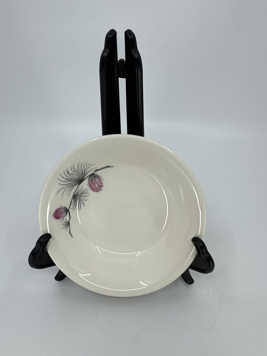 Vintage Alleghenyware Canonsburg Pottery Co. Wild Clover USA Dessert/Sauce Bowl