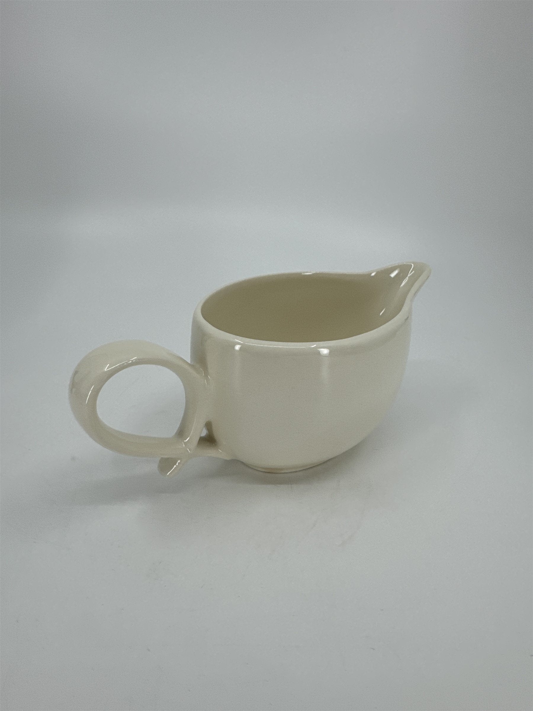 Vintage Alleghenyware Canonsburg Pottery Co. Wild Clover USA Creamer Gravy Coupe